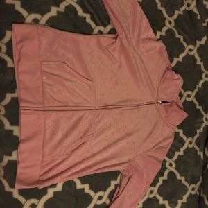 pink jacket